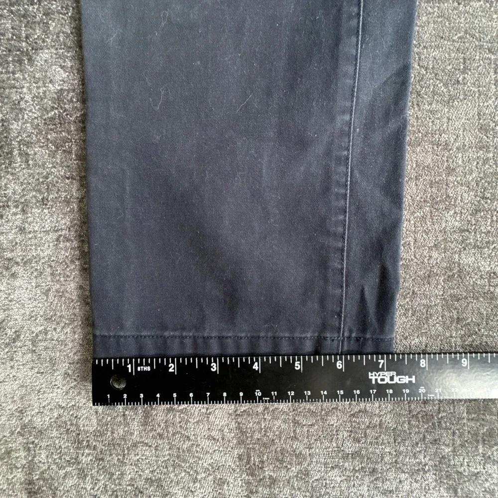 Banana Republic Kentfield Chino Pants Mens 30x30 Gray Cotton Straight Mid‎ Rise